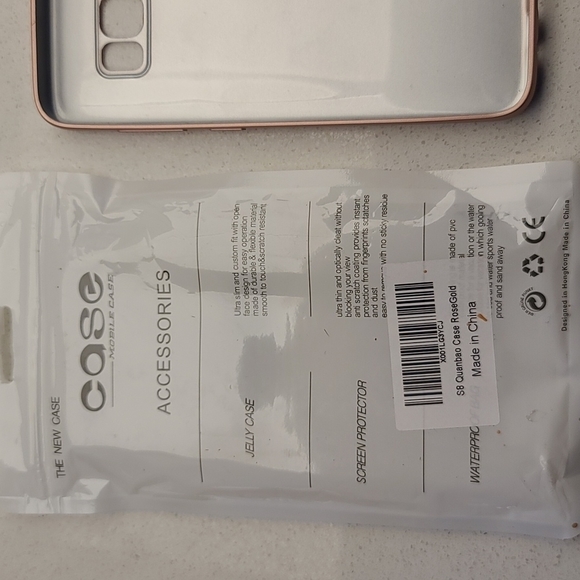 SAMSUNG S8 rose gold case, new - Picture 4 of 4